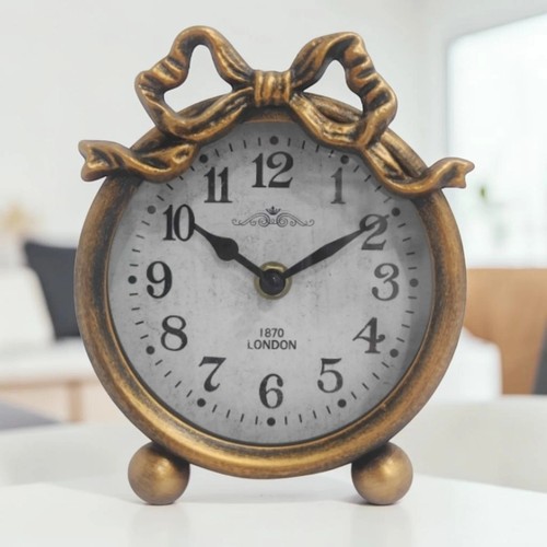 Antique gold finished analog - antique,