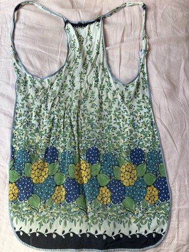 Vintage apron over arm floral - apron,