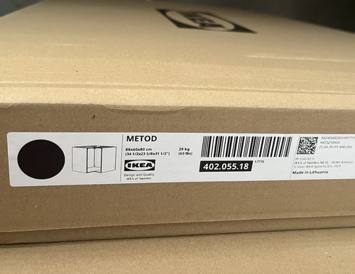 Ikea metod kitchen corner - metod, base