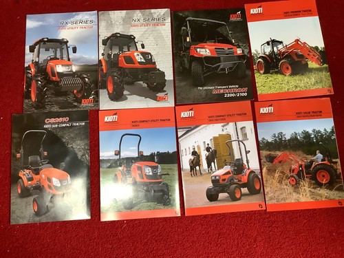Kioti tractor brochures - kioti, x