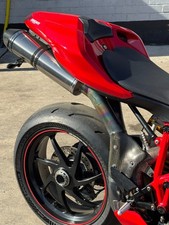 DUCATI 1098R 1198R 1198 LEO VINCE SBK CORSA TITANIUM FULL EXHAUST SYSTEM BAFFLES