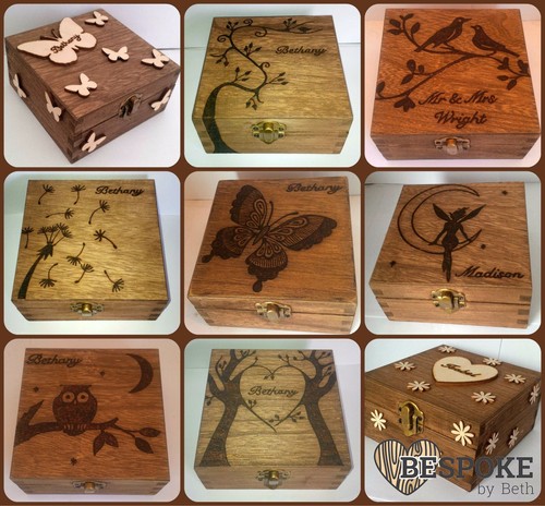 Wooden engraved personalised - wooden,