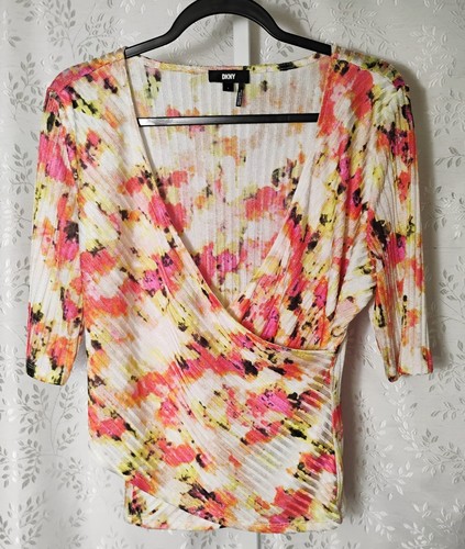Dkny watercolor surplice - watercolor,