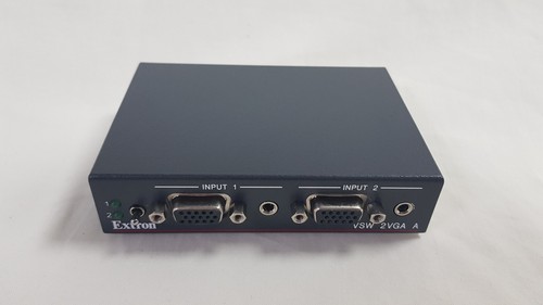 Extron vsw 2vga - two, input