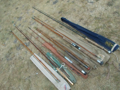 Vintage fly fishing rods - , job