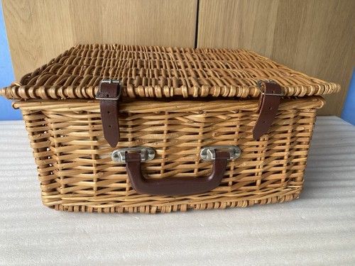 Hamper picnic storage wicker - hamper,