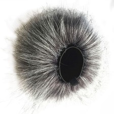 Mic Furry Windscreen Muff for ZOOM H1 H4N H5 H6 Microphone Artificial Windshield