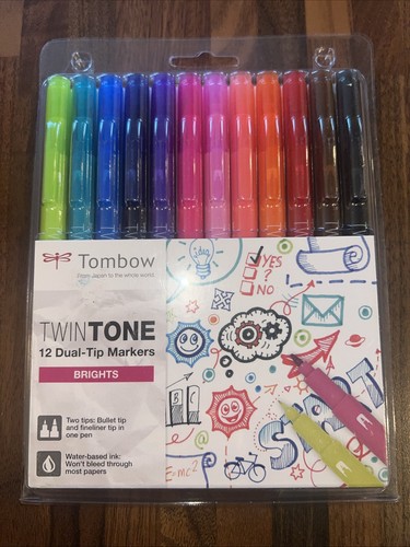 Tombow 12p twin tone - twin,