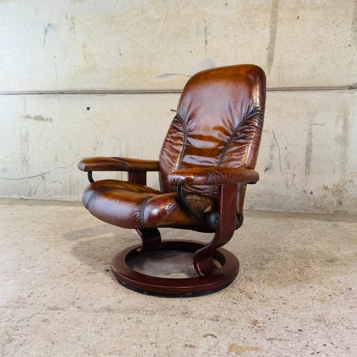 Vintage ekornes tan - vintage, leather