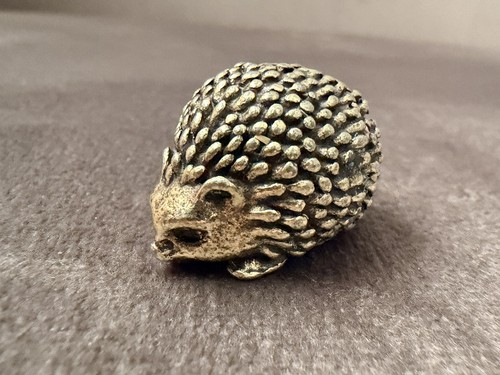Solid brass hedgehog - solid,