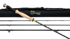 Moonlit Umbra Graphite 9' 8wt Fly Rod (Premium Performance ) Adaptive Fast