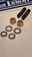 CASA LAMBRETTA  EXHAUST STUDS NUTS & WASHERS (AS ORIGINAL SIZE)