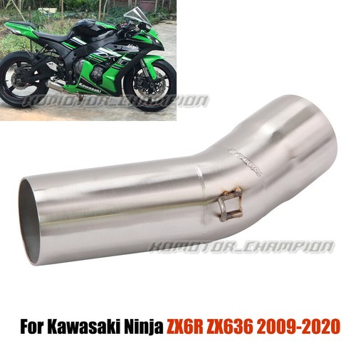 Exhaust system mid link pipe - link,