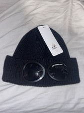 C.P. Company Black Beanie