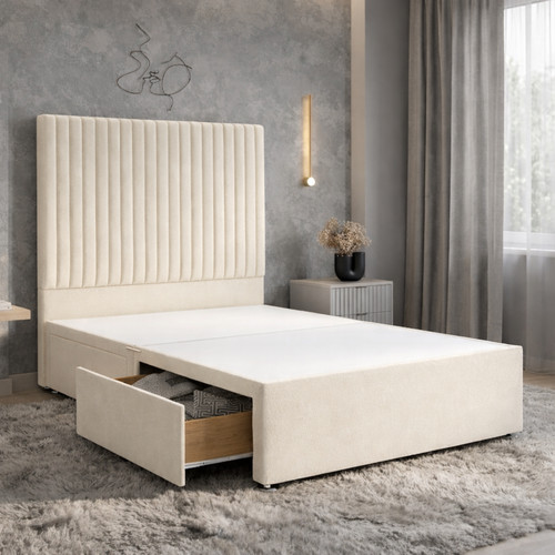 Reinforced divan bed set - divan, with