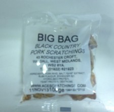 10 X 100g Black Country Big Bag Good Old Fashioned Pork Scratchings