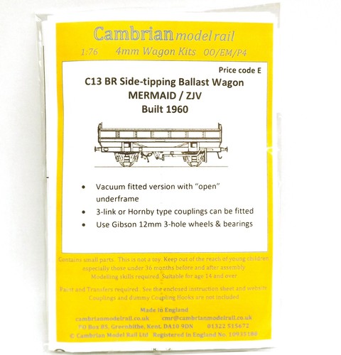 Cambrian c13 side tipping - cambrian, br