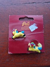 Yellow Horse Hair Bobble