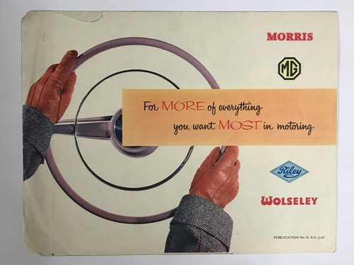 Original bmc sales brochure - sales,