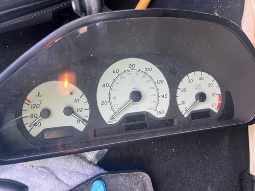 W202 amg sport white dials - white,