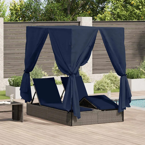 Outdoor double sun lounger - outdoor,