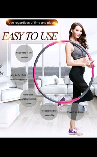 100cm 1kg weighted hula hoop - weighted,