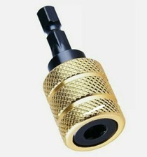 1/4" QUICK CHANGE CHUCK ADAPTOR HEX SHANK DRILL DRIVER BITS TOOL TOOLS DIY 