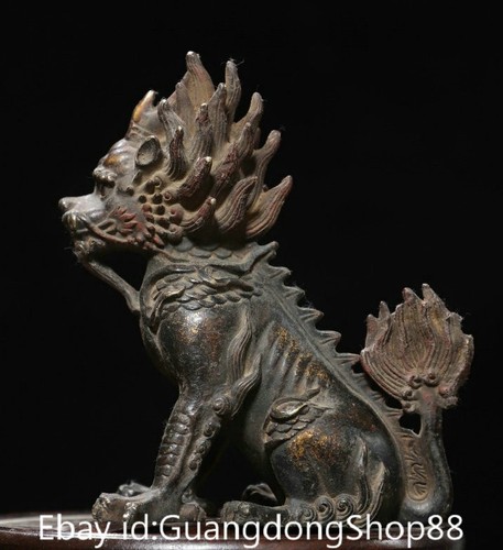 Old chinese bronze - old, gilt