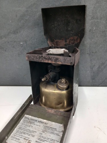 Military issued stove gasoline - stove,