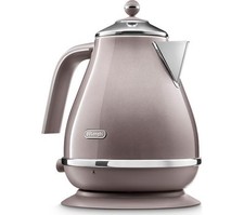 De’Longhi KBOT3001.PK Jug Kettle  Icona Metallics 3000W 1.7L Metallic Violet