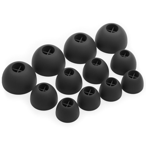 Silicone earbuds ear tips - 12,