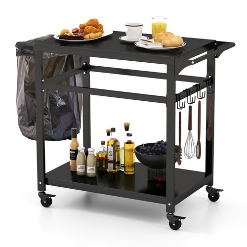 Outdoor grill cart - pizza, oven