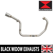 YAMAHA XT 125 X R 2007-2012 Exhaust System Downpipes & Link Pipe - No Silencer