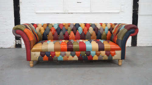 Chesterfield seater sofa in - 3,