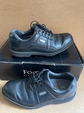 mens Foot Joy AQL black leather golf shoes uk 6.5 eur 40