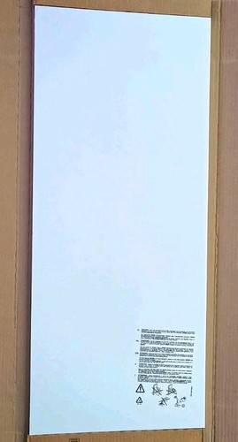 White gloss panel - white, x
