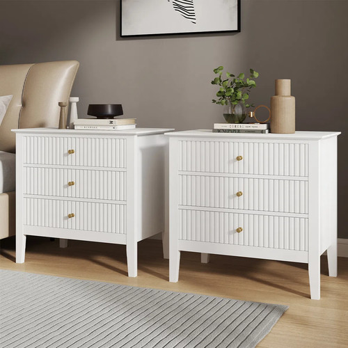 Pair large drawer - drawer, bedside