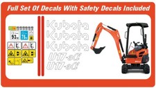 Kubota U17-3 Mini Micro Digger