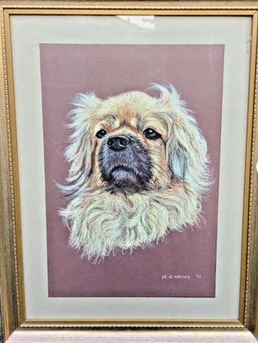 Original soft pastel drawing - original,