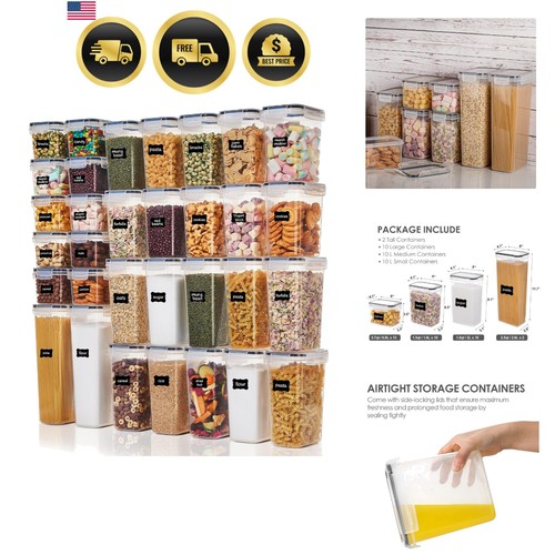 32pcs airtight food storage - 32pcs,