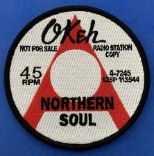 NORTHERN SOUL IRON ON PATCH -