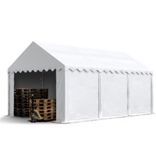 Storage Tent 3x6 m PVC 700 N 100% waterproof Shed Shelter white