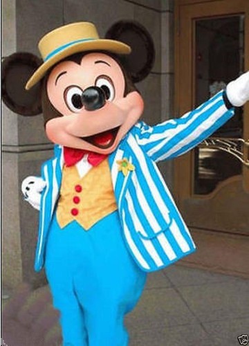 Navy blue mickey - mouse, mascot