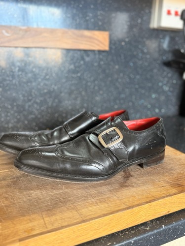 Jeffery west mens monk - west, strap