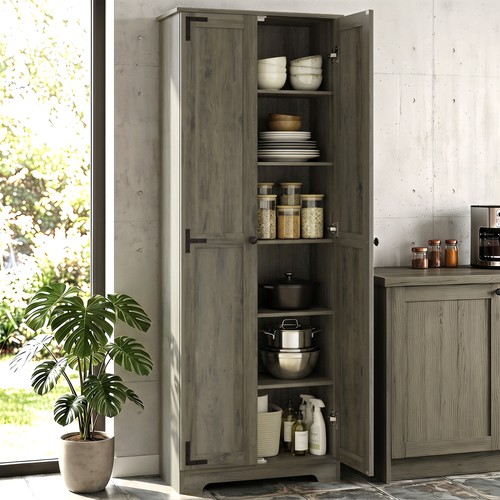 Farmhouse pantry cabinet - 67",