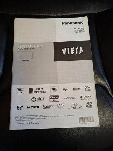 Panasonic manual book - panasonic,