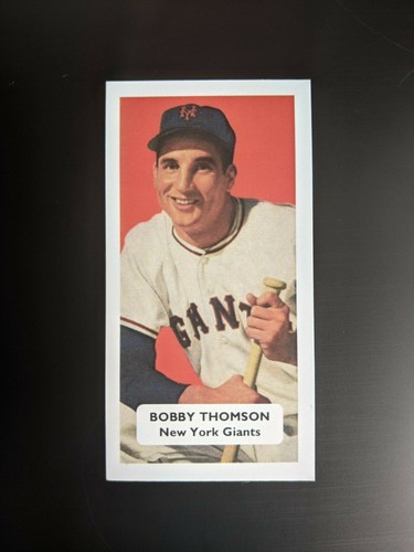 Baseball rare bobby thompson - rare,