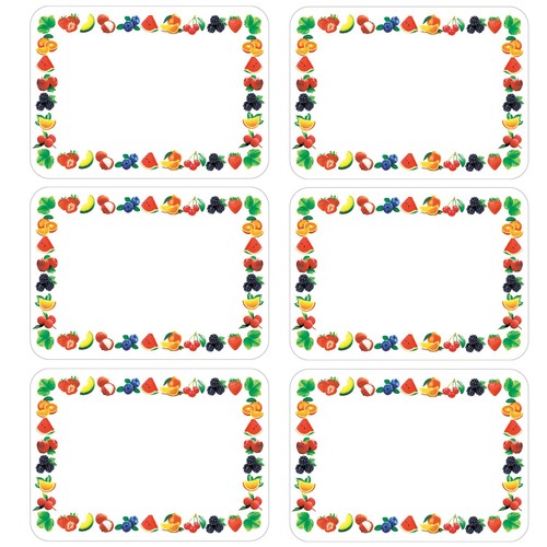 Jam labels for jars - labels, 120pcs