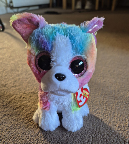 Beanie boos rainbow white - beanie,