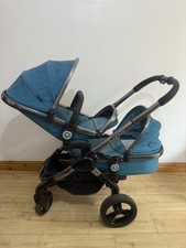 ICandy Peach3 Double / Tandem /  Travel System In Beautiful Teal colour 
